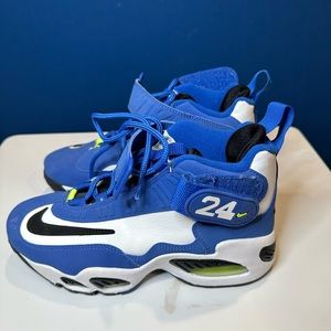 Nike Air Griffey Max Retro Varsity Royal Volt Sneakers size 3.5Y